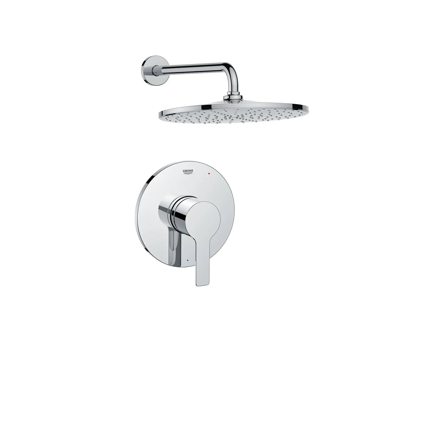 Grohe Lineare Pressure Balance StarLight Chrome Valve Shower Trim Kit