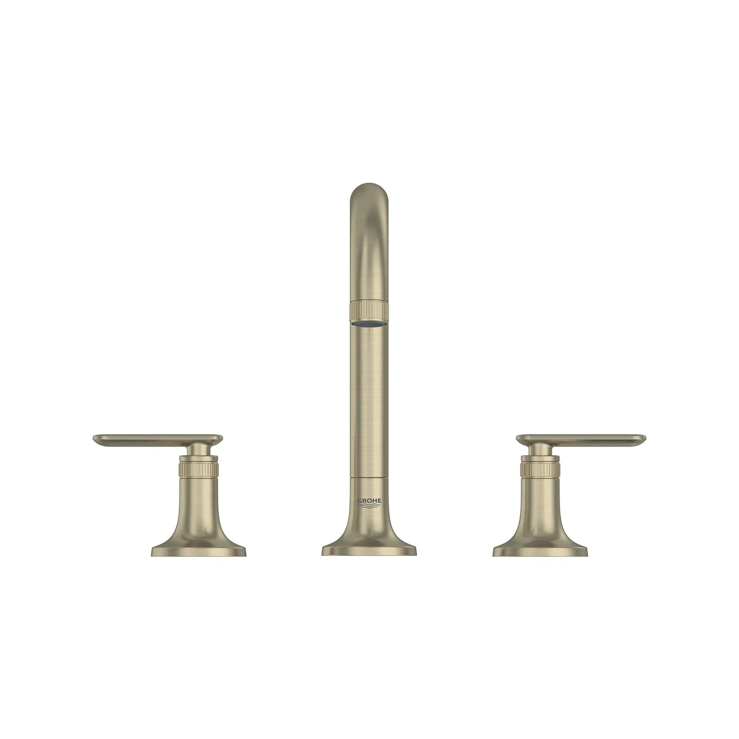 Grohe Listra 1.2 GPM Deck Mount Widespread Brushed Nickel Infinity Finish Faucet