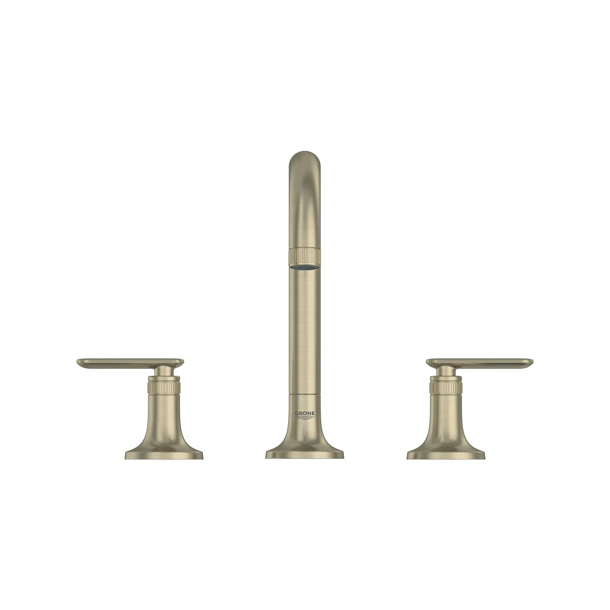 Grohe Listra 1.2 GPM Deck Mount Widespread Brushed Nickel Infinity Finish Faucet