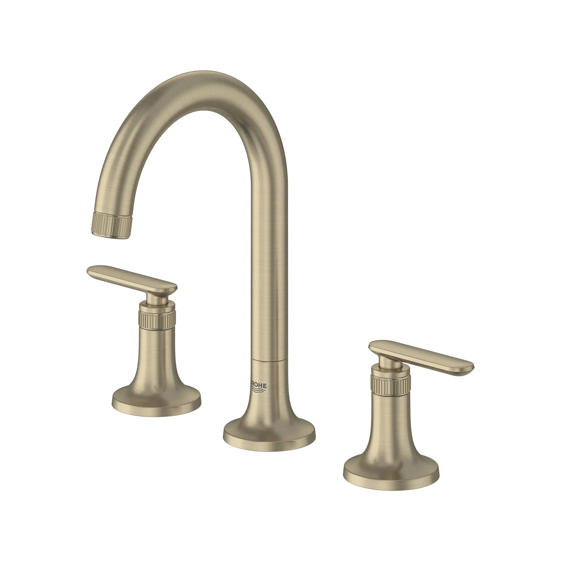 Grohe Listra 1.2 GPM Deck Mount Widespread Brushed Nickel Infinity Finish Faucet