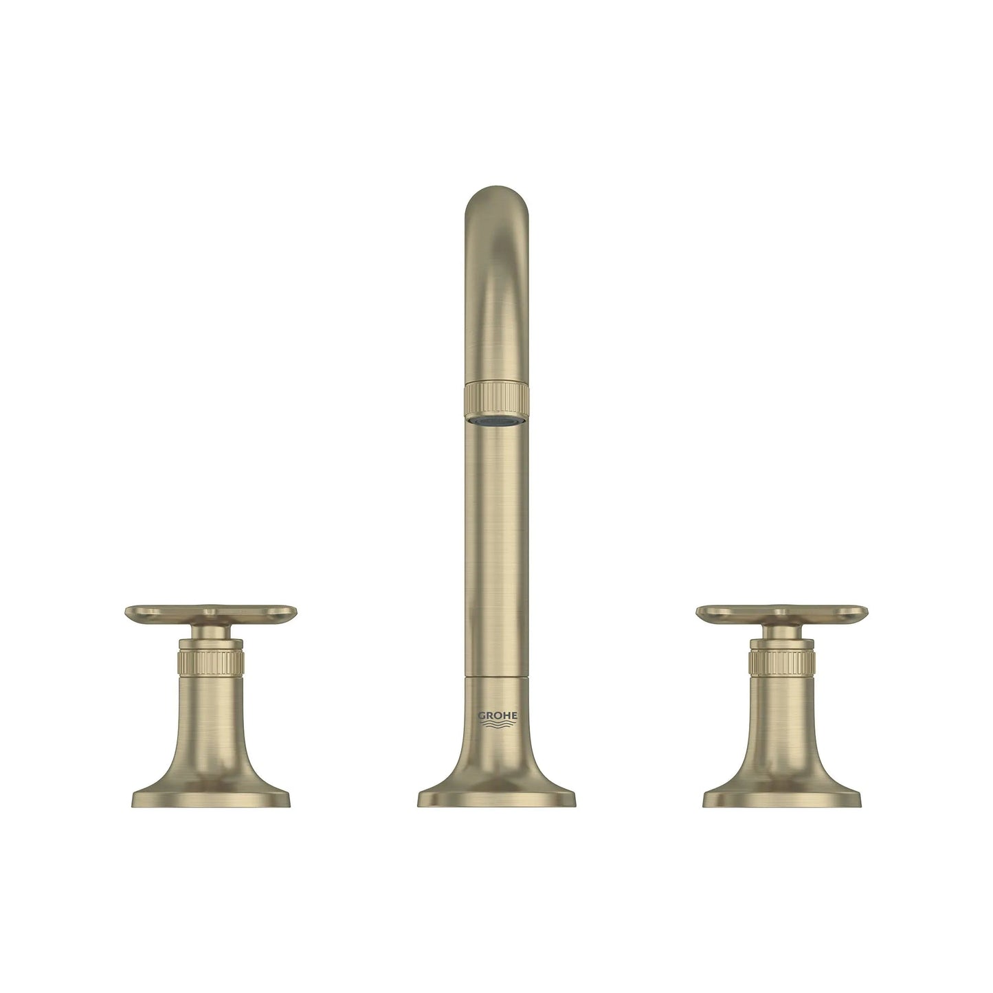 Grohe Listra 1.2 GPM Deck Mount Widespread Brushed Nickel Infinity Finish Faucet