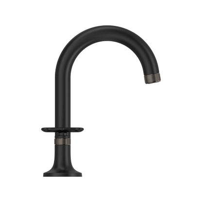 Grohe Listra 1.2 GPM Deck Mount Widespread Matte Black Infinity Finish Faucet