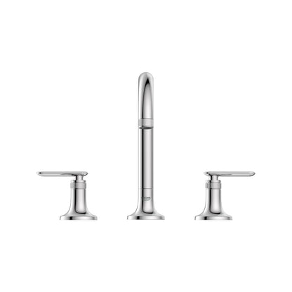 Grohe Listra 1.2 GPM Deck Mount Widespread Star Light Chrome Faucet