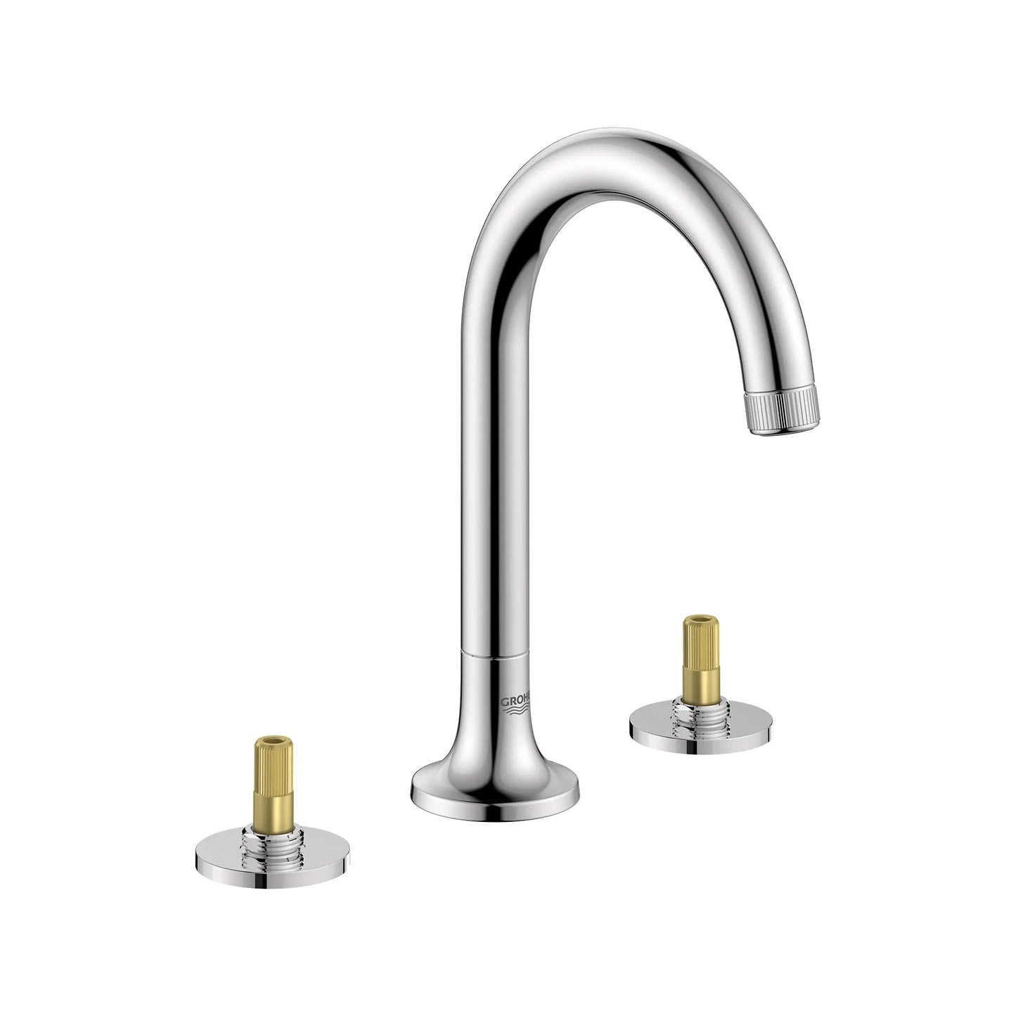 Grohe Listra 1.2 GPM Deck Mount Widespread Star Light Chrome Faucet