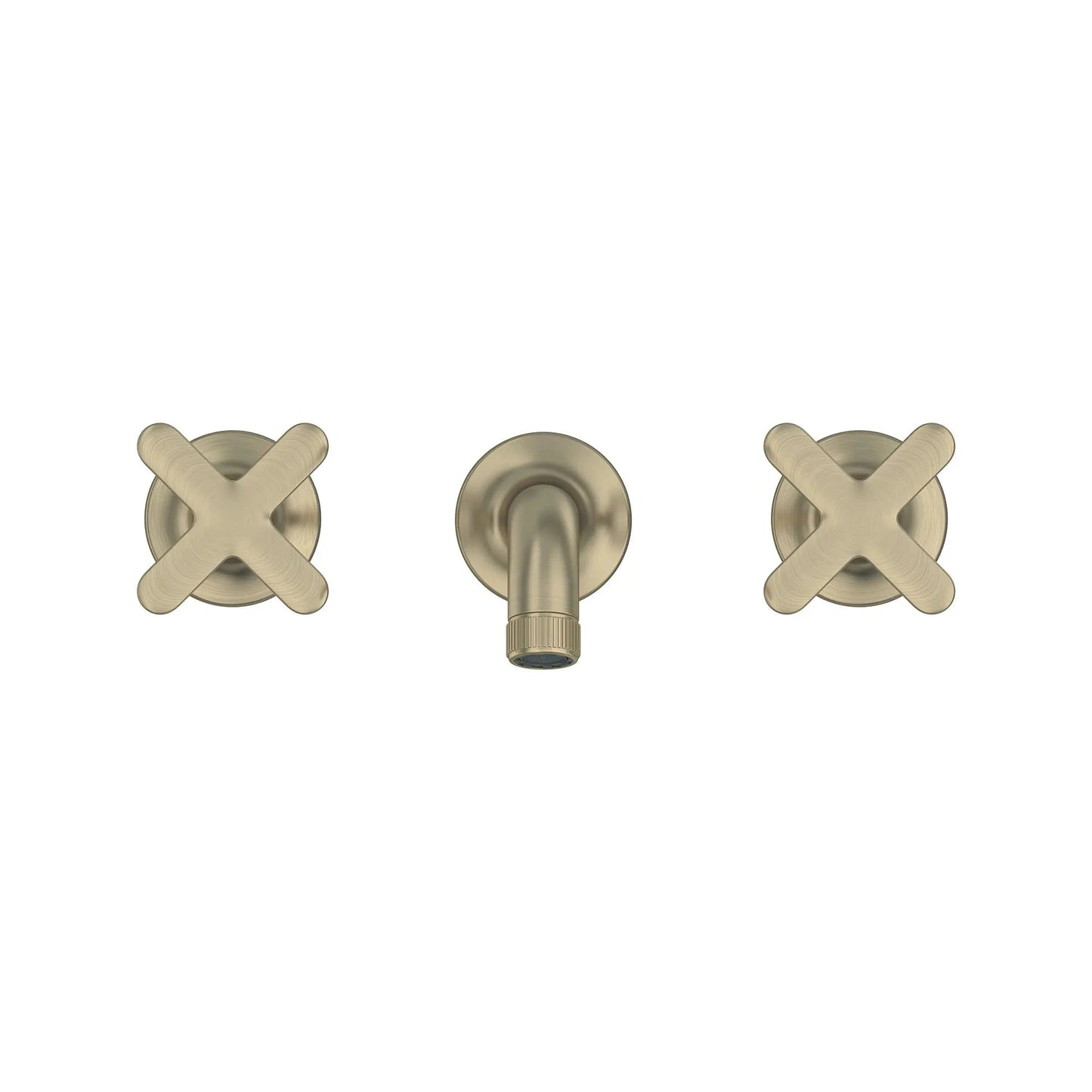 Grohe Listra 1.2 GPM Wall Mount Widespread Brushed Nickel Infinity Finish Faucet