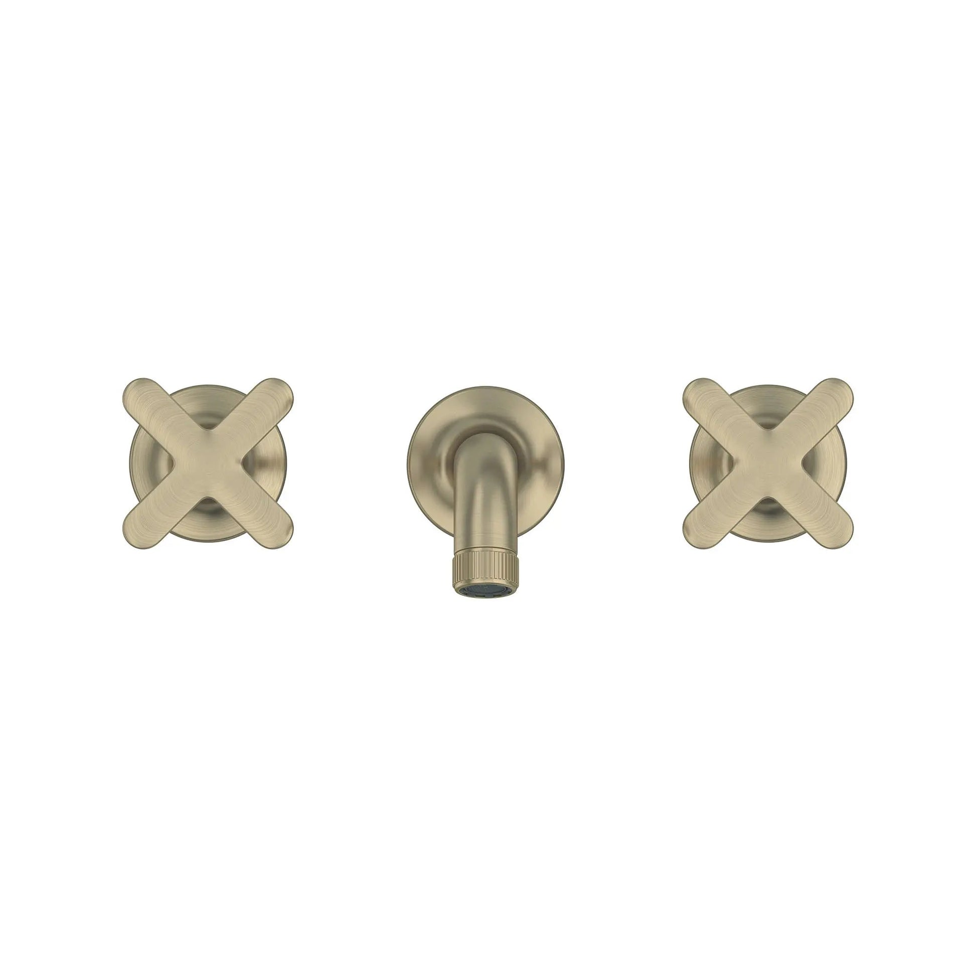 Grohe Listra 1.2 GPM Wall Mount Widespread Brushed Nickel Infinity Finish Faucet