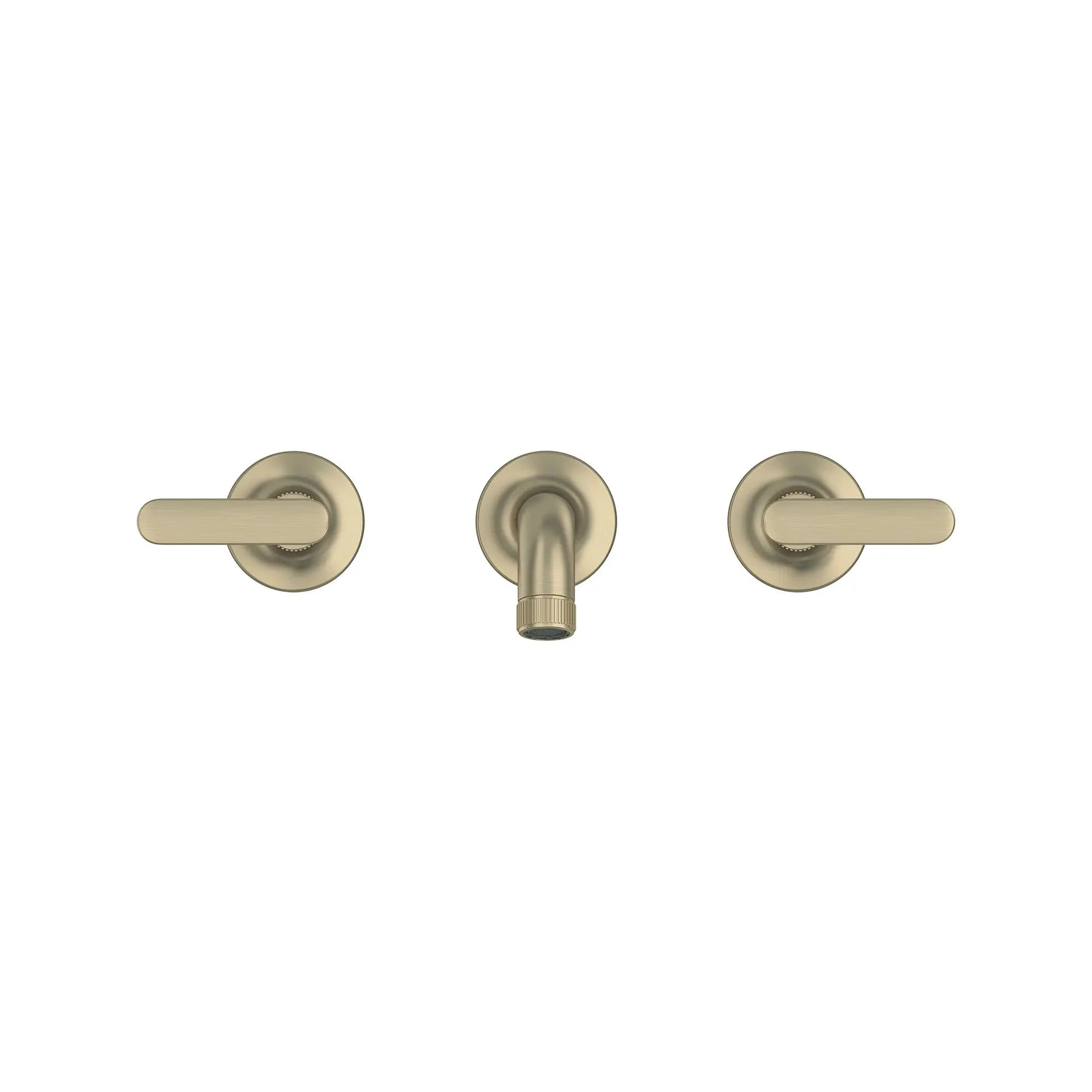 Grohe Listra 1.2 GPM Wall Mount Widespread Brushed Nickel Infinity Finish Faucet