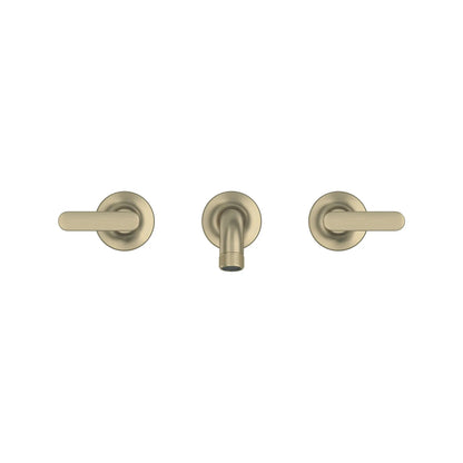 Grohe Listra 1.2 GPM Wall Mount Widespread Brushed Nickel Infinity Finish Faucet
