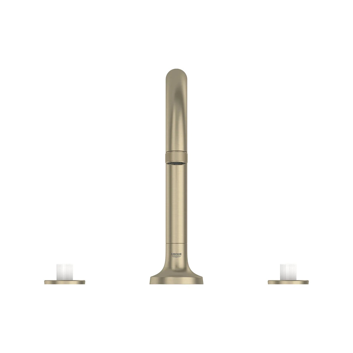 Grohe Listra 3-Hole Deck Mount Brushed Nickel Infinity Roman Tub Filler