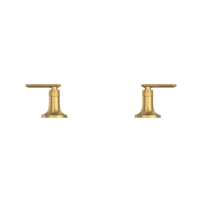Grohe Listra Brushed Cool Sunrise Lever Handles For Sink Faucet (Pair)