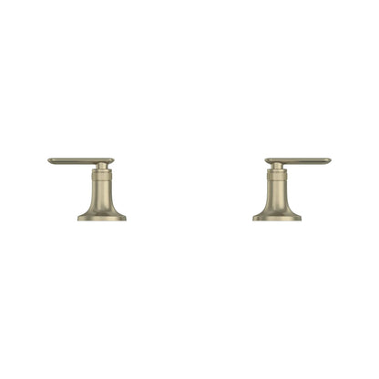 Grohe Listra Brushed Nickel Infinity Lever Handles For Sink Faucet (Pair)
