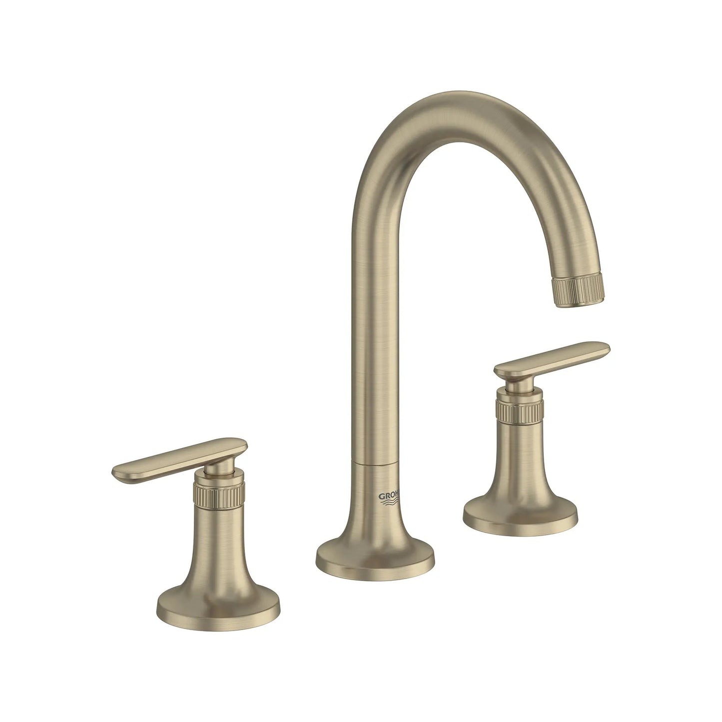 Grohe Listra Brushed Nickel Infinity Lever Handles For Sink Faucet (Pair)