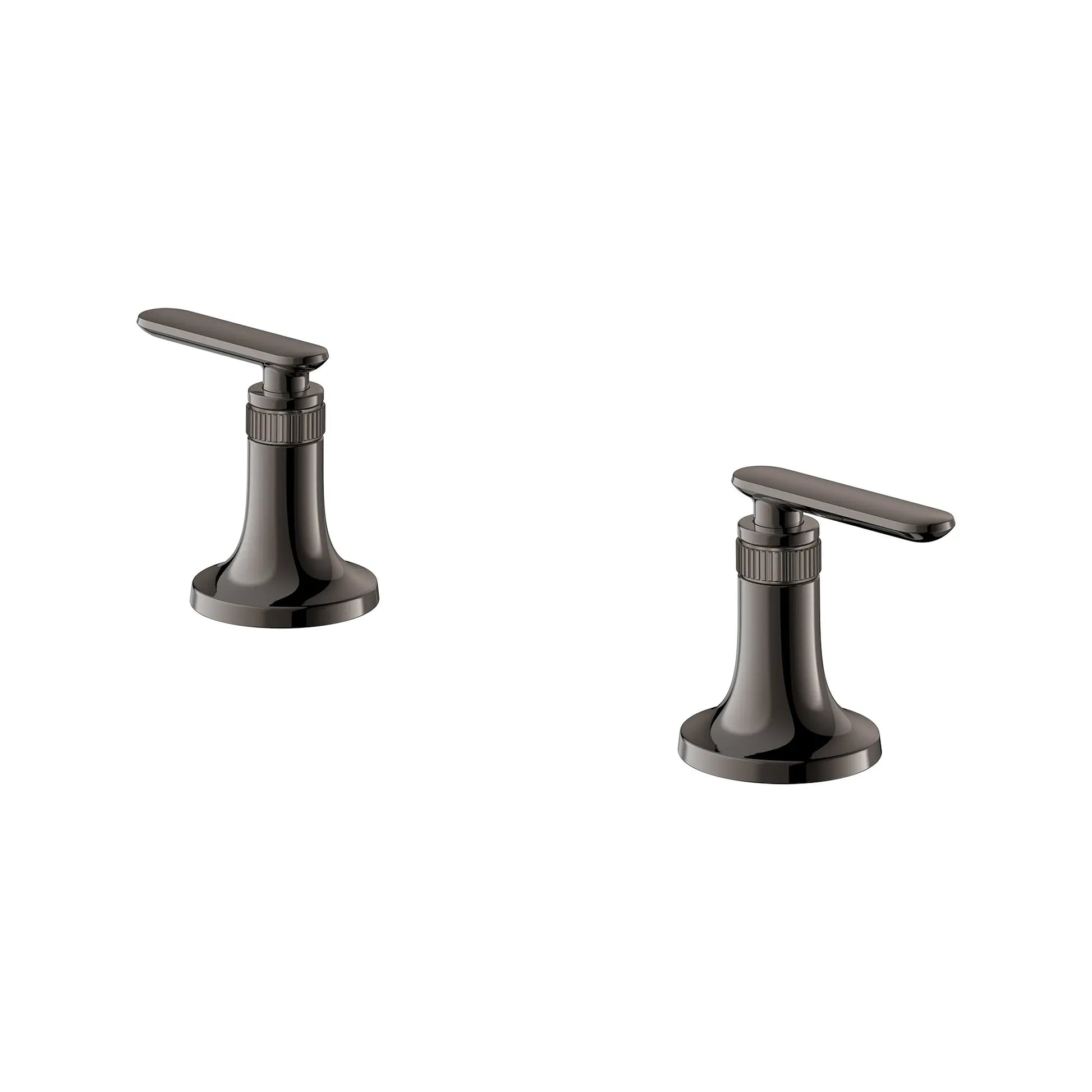 Grohe Listra Hard Graphite Lever Handles For Sink Faucet (Pair)