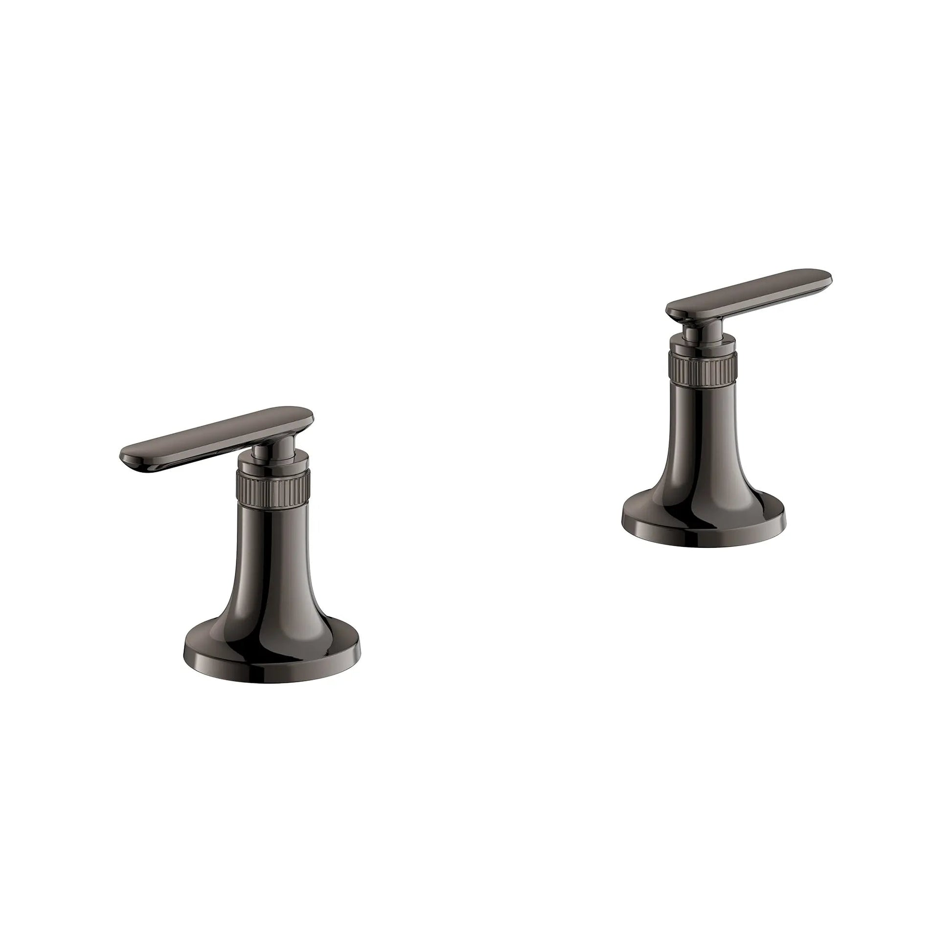 Grohe Listra Hard Graphite Lever Handles For Sink Faucet (Pair)