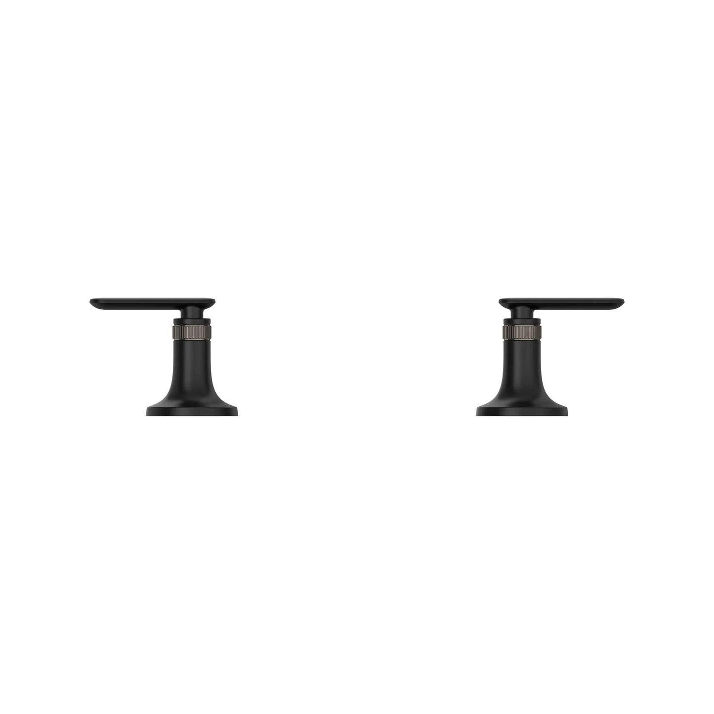 Grohe Listra Matte Black Lever Handles For Sink Faucet (Pair)