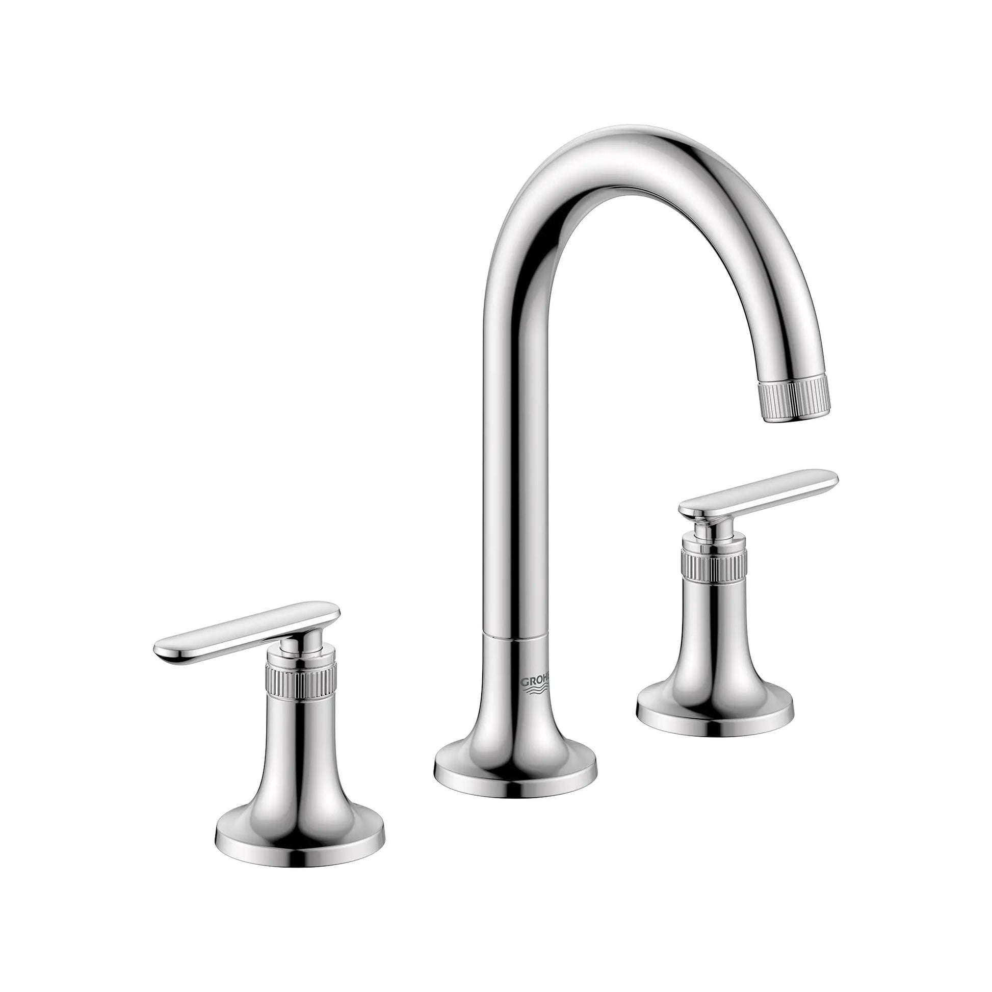 Grohe Listra StarLight Chrome Lever Handles For Sink Faucet (Pair)