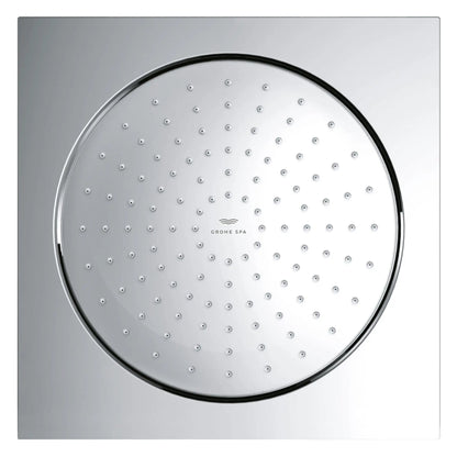 Grohe Rainshower 10" 1-Spray 1.75 GPM StarLight Chrome Ceiling Shower Head