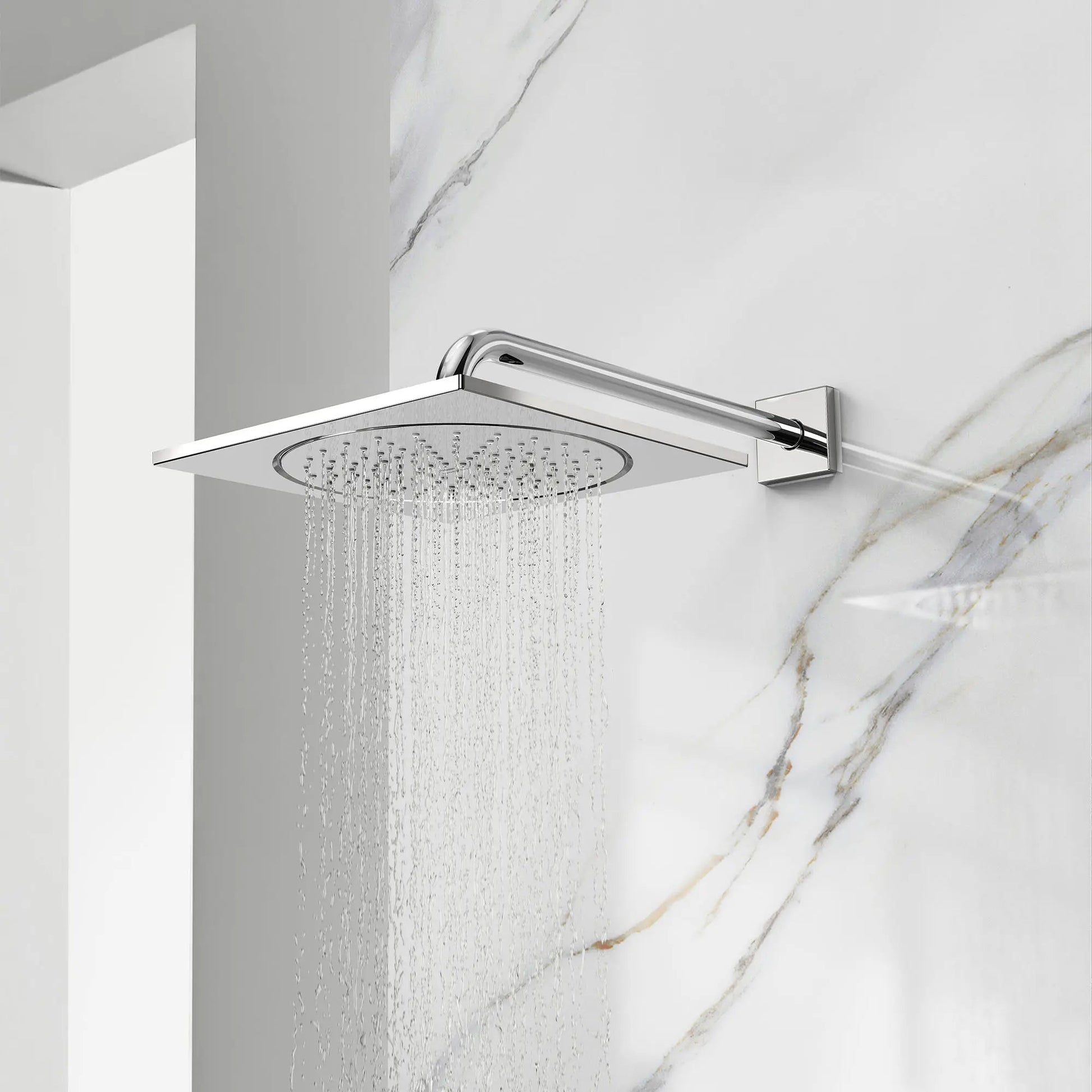 Grohe Rainshower 10" 1-Spray 2.5 GPM StarLight Chrome Shower Head