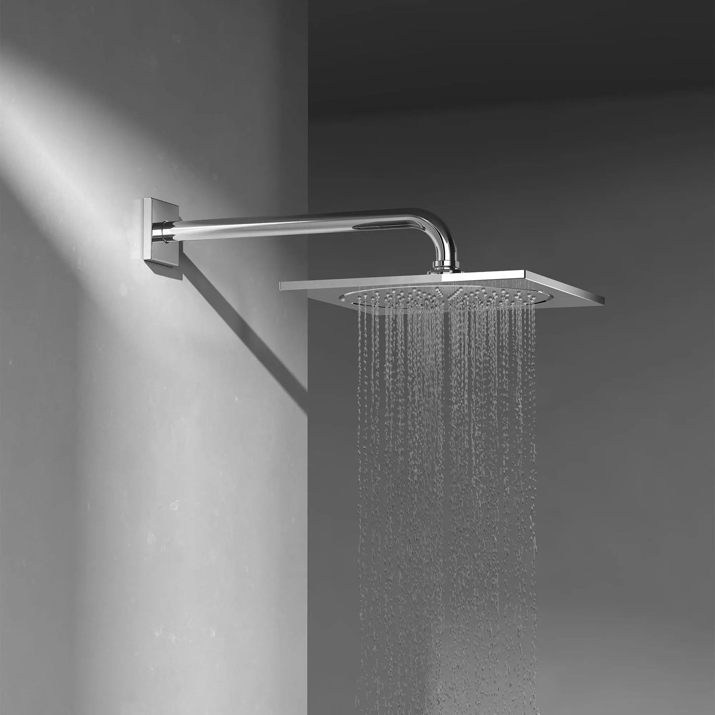 Grohe Rainshower 10" 1-Spray 2.5 GPM StarLight Chrome Shower Head