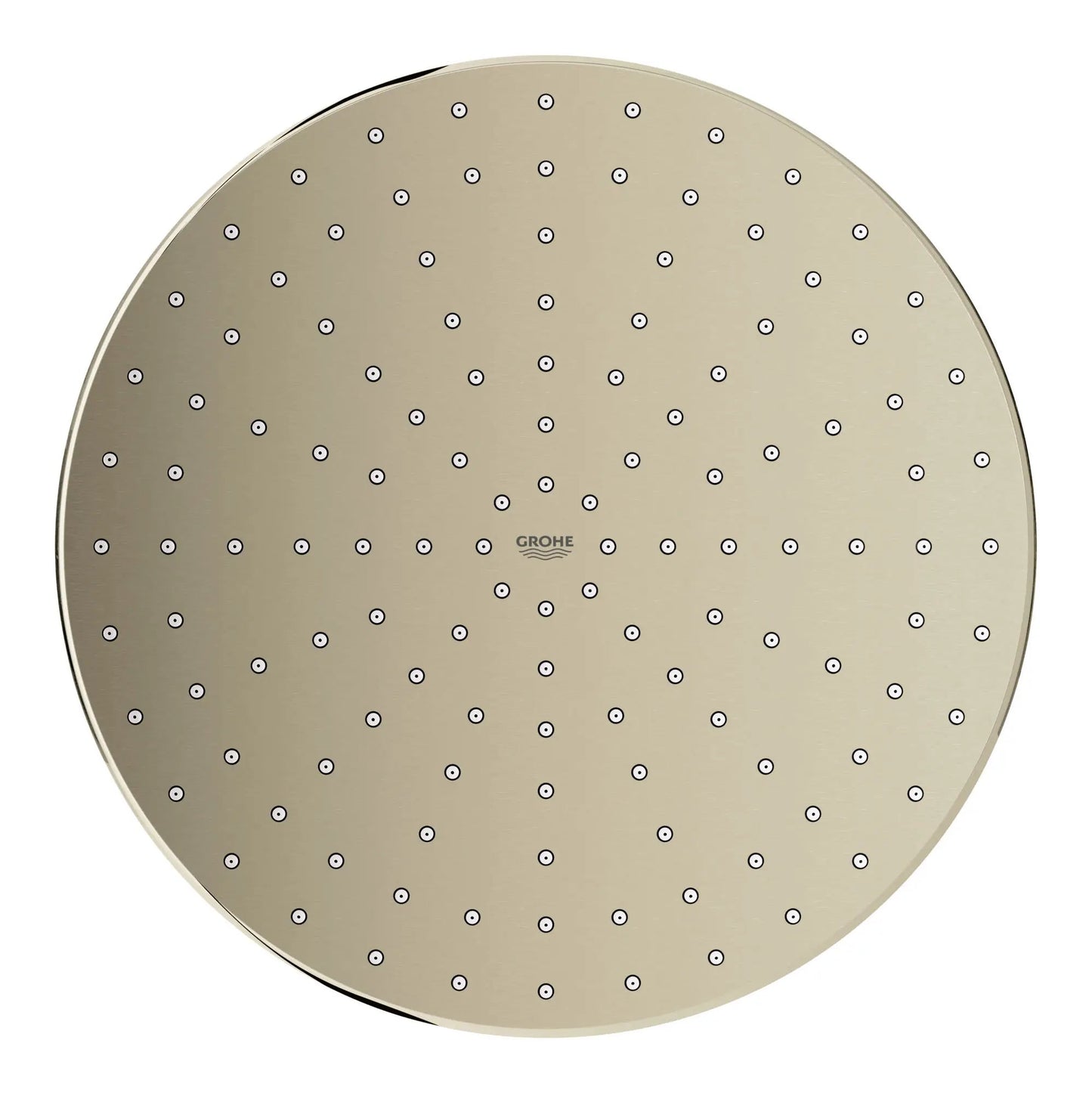 Grohe Rainshower™ 12" 1 Spray 1.75 GPM Brushed Nickel Infinity Mono Shower Head