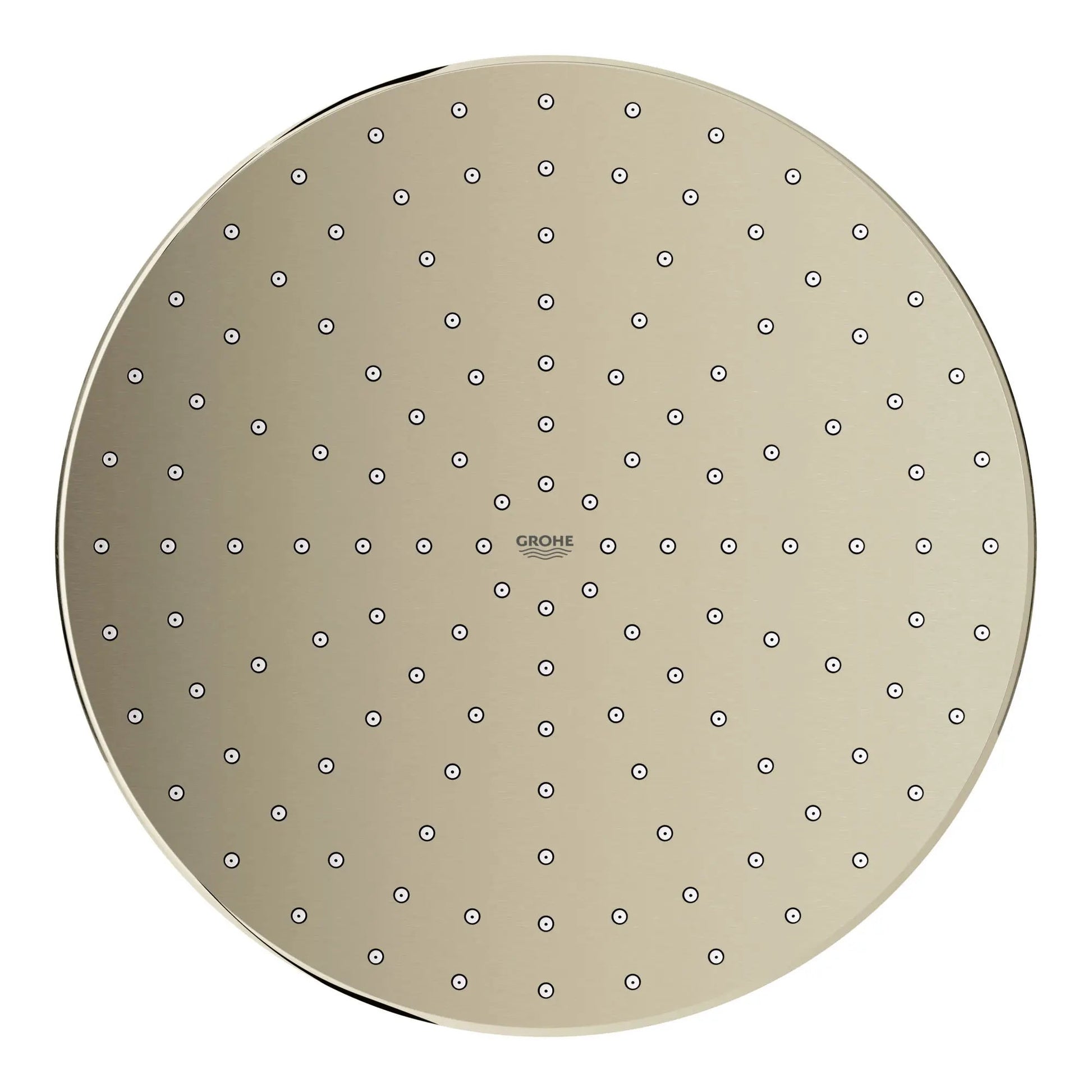 Grohe Rainshower™ 12" 1 Spray 1.75 GPM Brushed Nickel Infinity Mono Shower Head