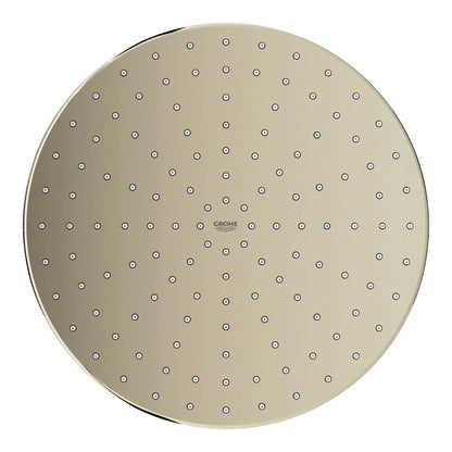 Grohe Rainshower™ 12" 1 Spray 1.75 GPM Brushed Nickel Infinity Mono Shower Head