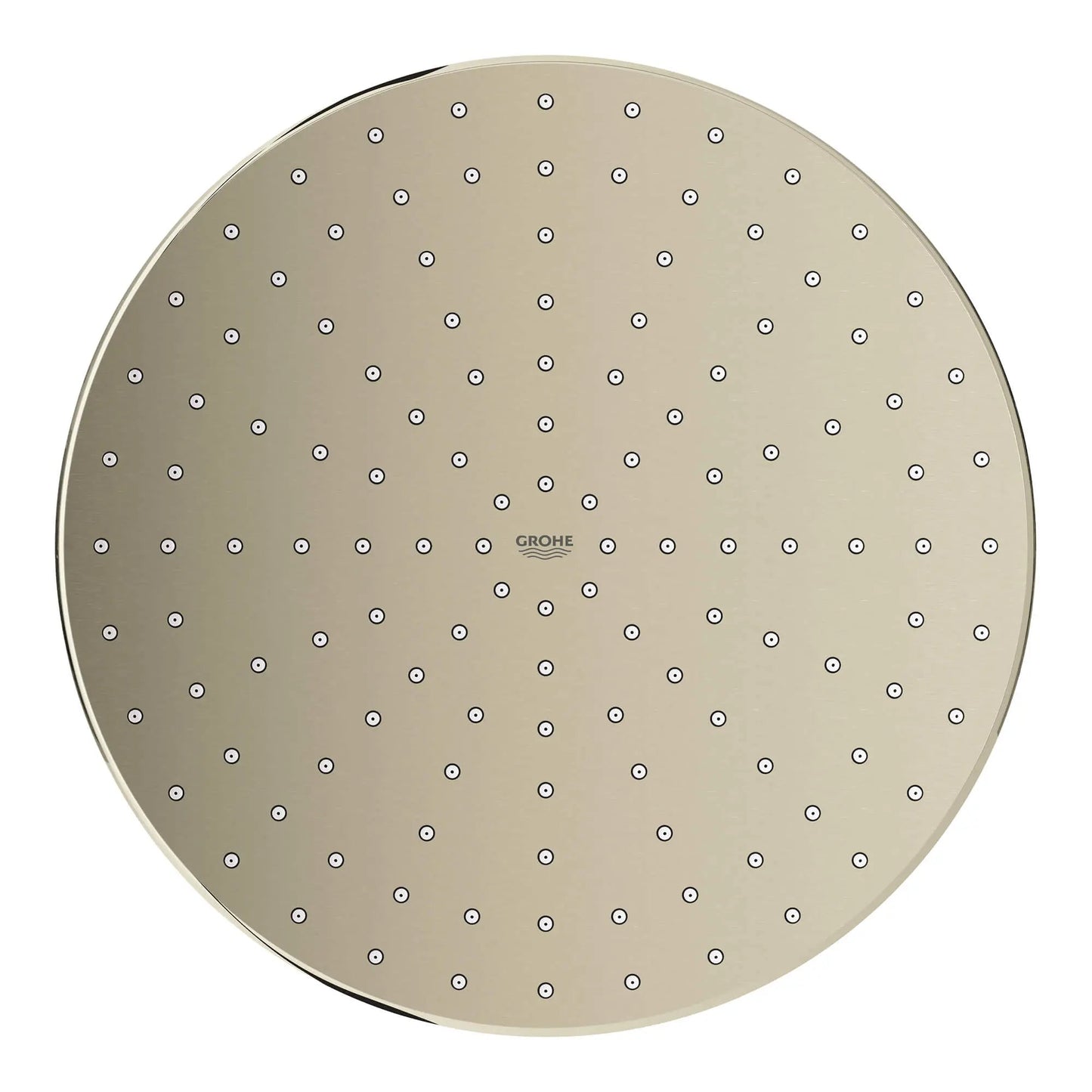 Grohe Rainshower™ 12" 1 Spray 1.75 GPM Brushed Nickel Infinity Mono Shower Head