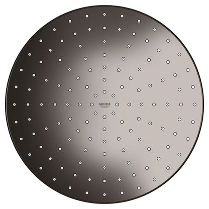 Grohe Rainshower™ 12" 1 Spray 1.75 GPM Hard Graphite Mono Shower Head