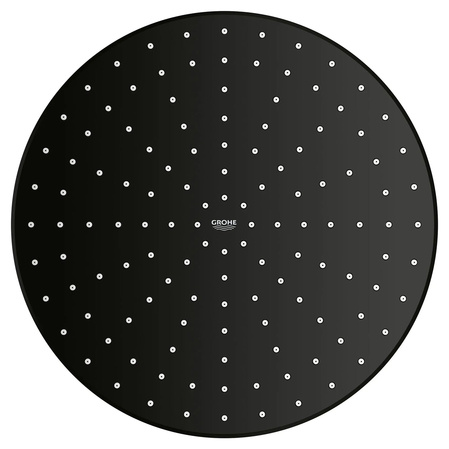 Grohe Rainshower™ 12" 1 Spray 1.75 GPM Matte Black Mono Shower Head