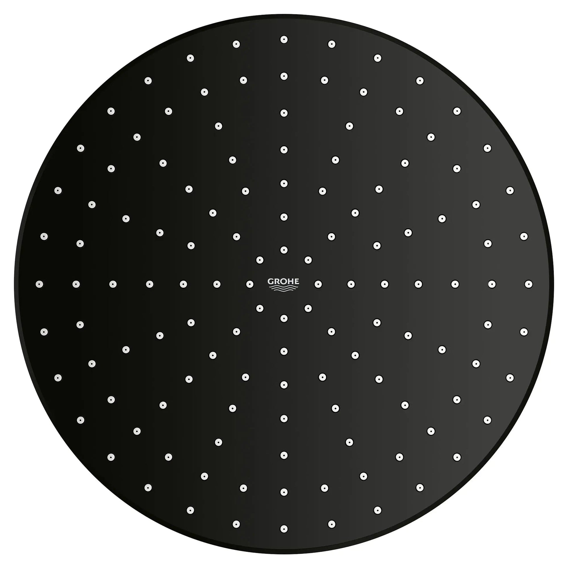 Grohe Rainshower™ 12" 1 Spray 1.75 GPM Matte Black Mono Shower Head