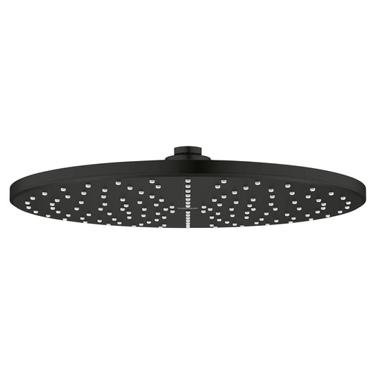 Grohe Rainshower™ 12" 1 Spray 1.75 GPM Matte Black Mono Shower Head