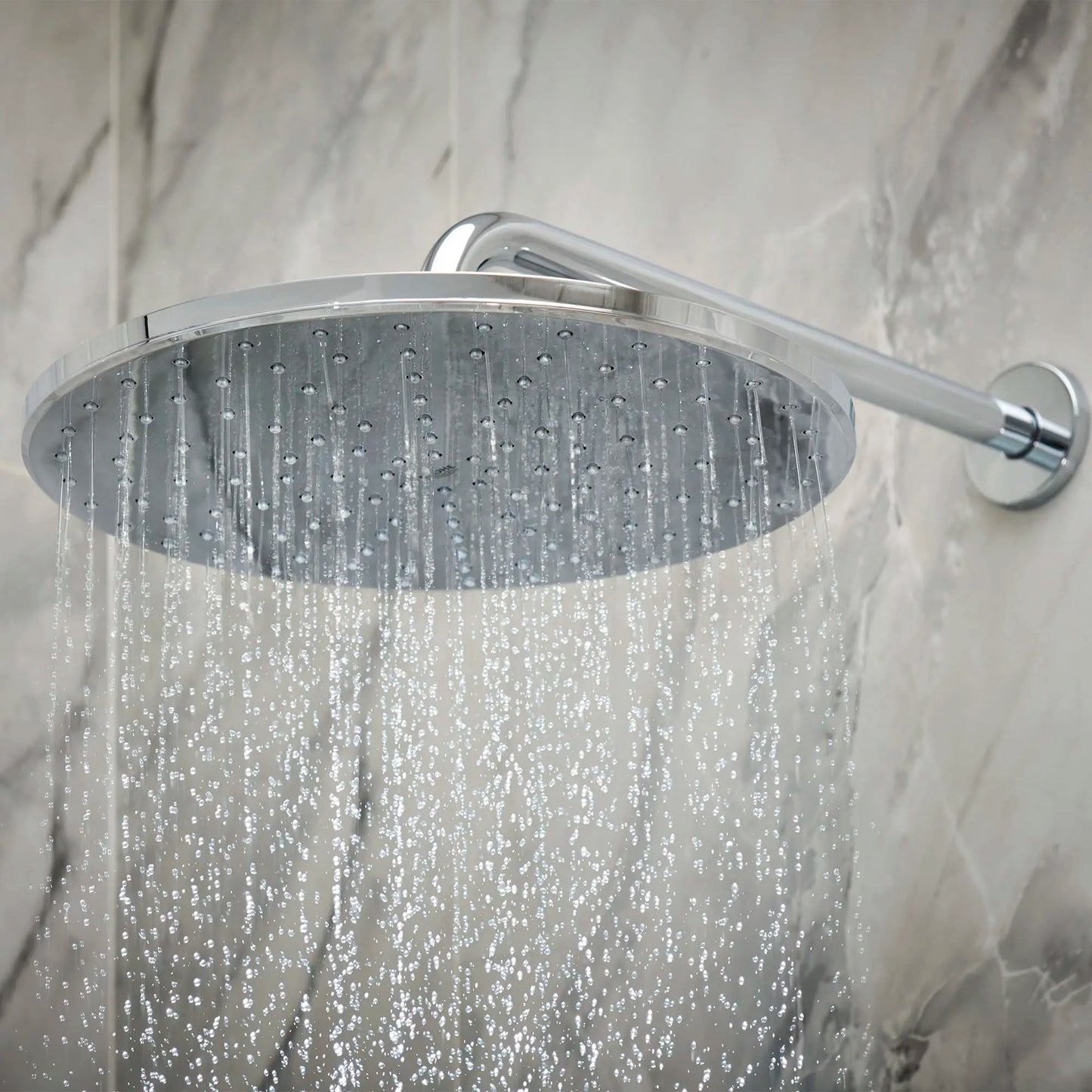 Grohe Rainshower™ 12" 1 Spray 1.75 GPM StarLight Chrome Mono Shower Head