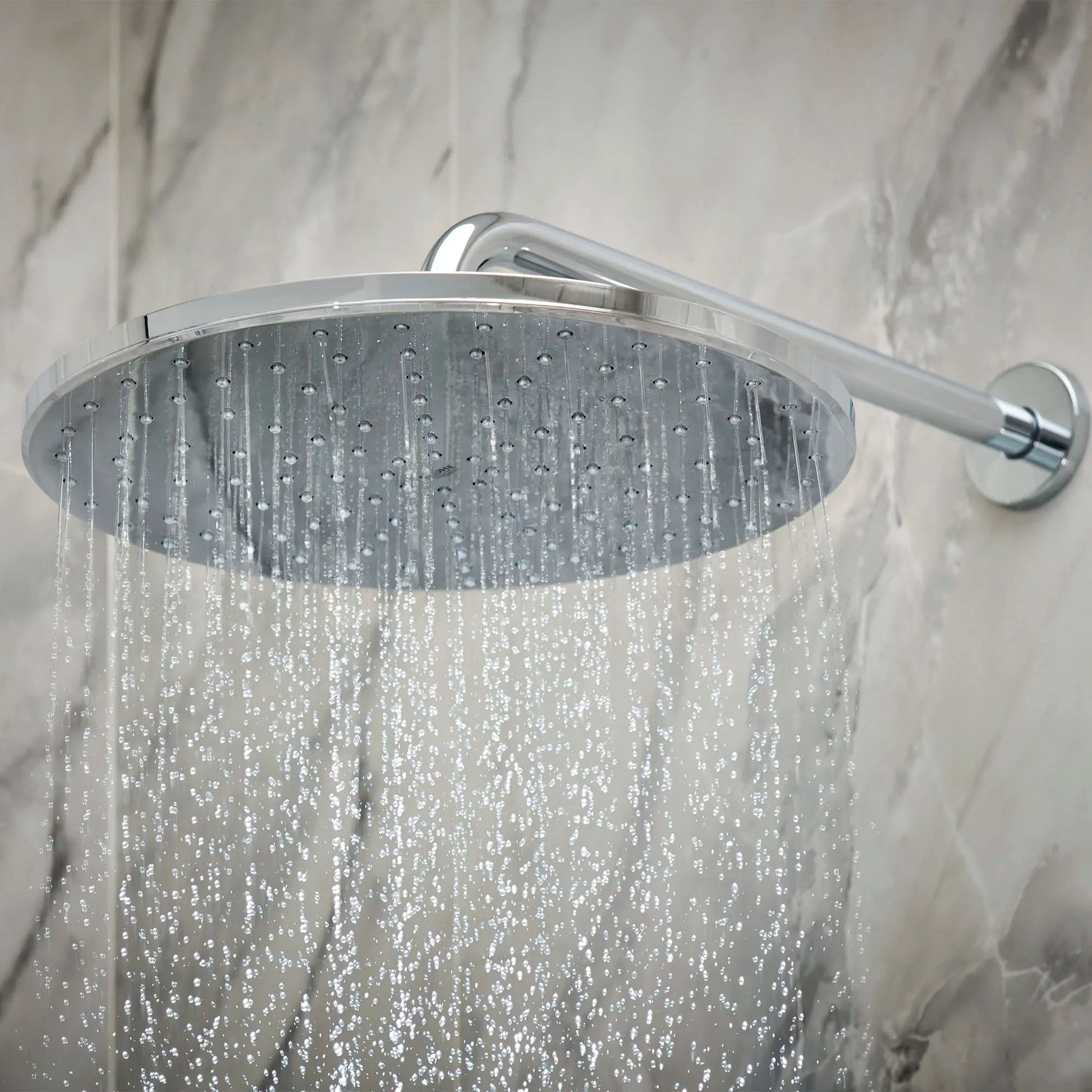 Grohe Rainshower™ 12" 1 Spray 1.75 GPM StarLight Chrome Mono Shower Head