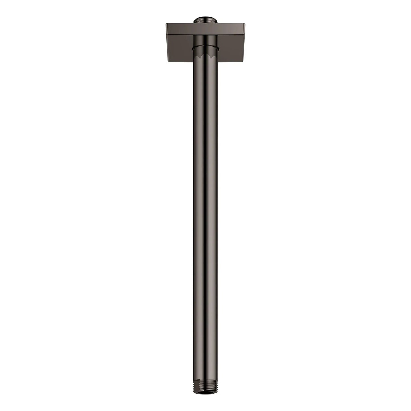 Grohe Rainshower™ 12" Hard Graphite Square Flange Ceiling Shower Arm