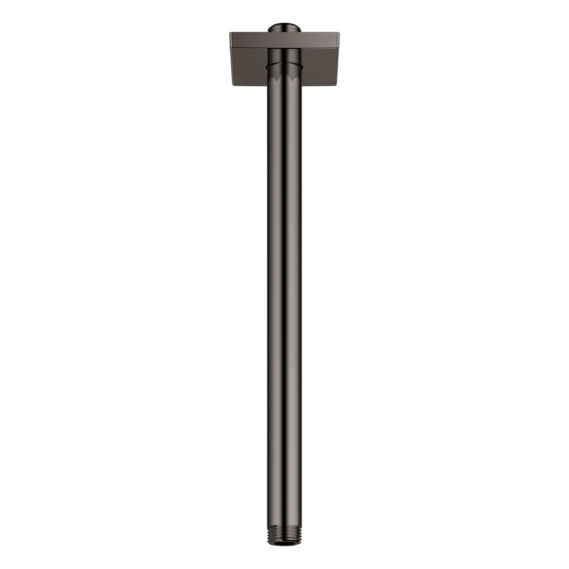 Grohe Rainshower™ 12" Hard Graphite Square Flange Ceiling Shower Arm