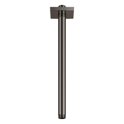 Grohe Rainshower™ 12" Hard Graphite Square Flange Ceiling Shower Arm