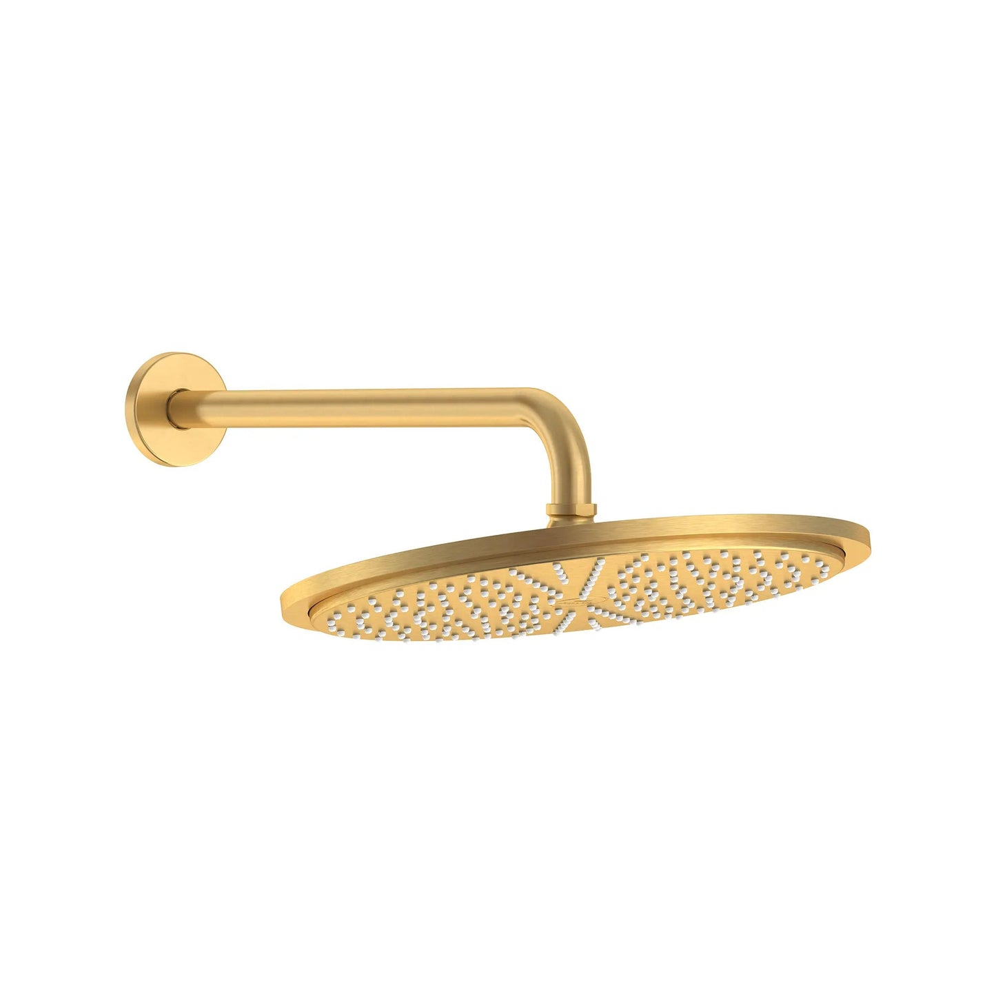 Grohe Rainshower™ 15" Brushed Cool Sunrise Round Flange Shower Arm