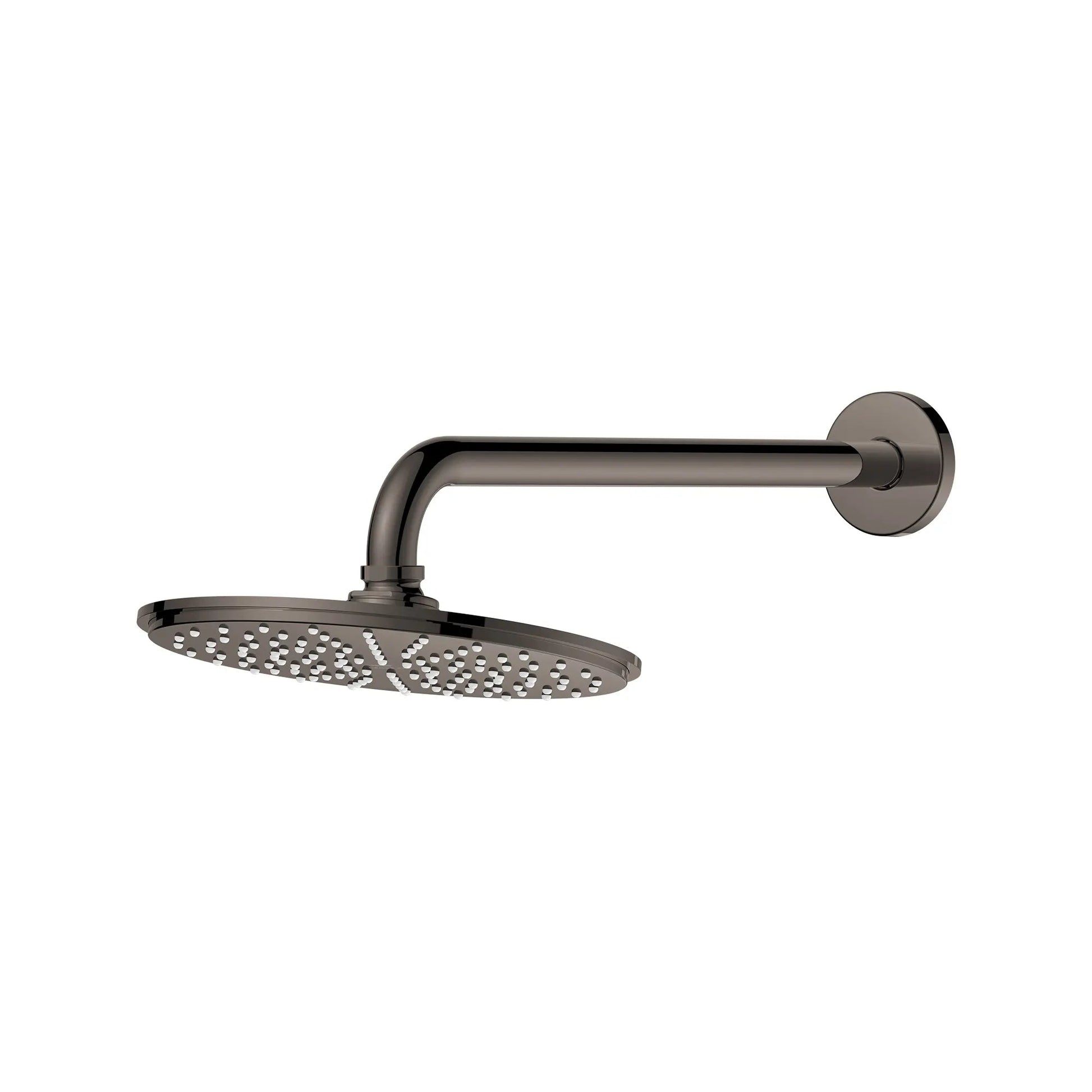 Grohe Rainshower™ 15" Hard Graphite Round Flange Shower Arm