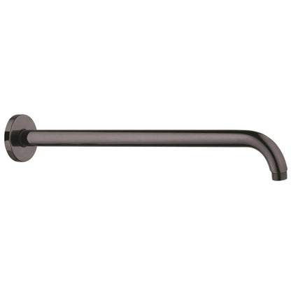 Grohe Rainshower™ 15" Hard Graphite Round Flange Shower Arm