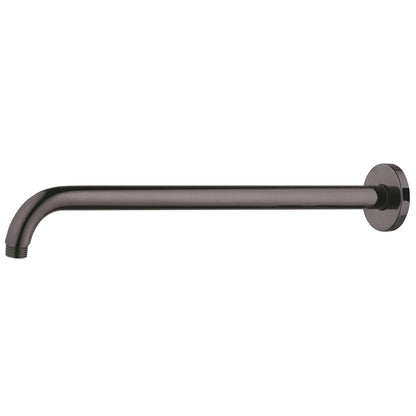 Grohe Rainshower™ 15" Hard Graphite Round Flange Shower Arm