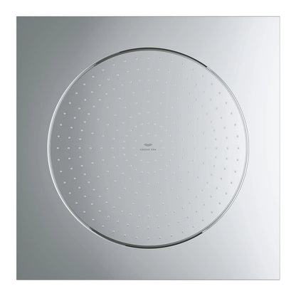 Grohe Rainshower 20" 1-Spray 1.75 GPM StarLight Chrome Ceiling Shower Head