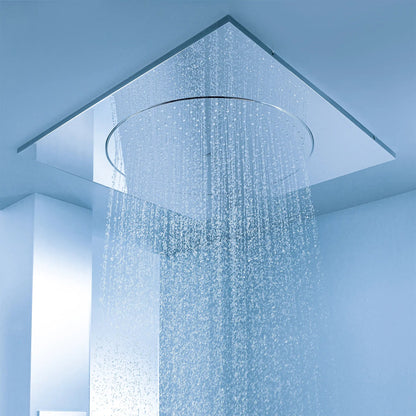 Grohe Rainshower 20" 1-Spray 1.75 GPM StarLight Chrome Ceiling Shower Head