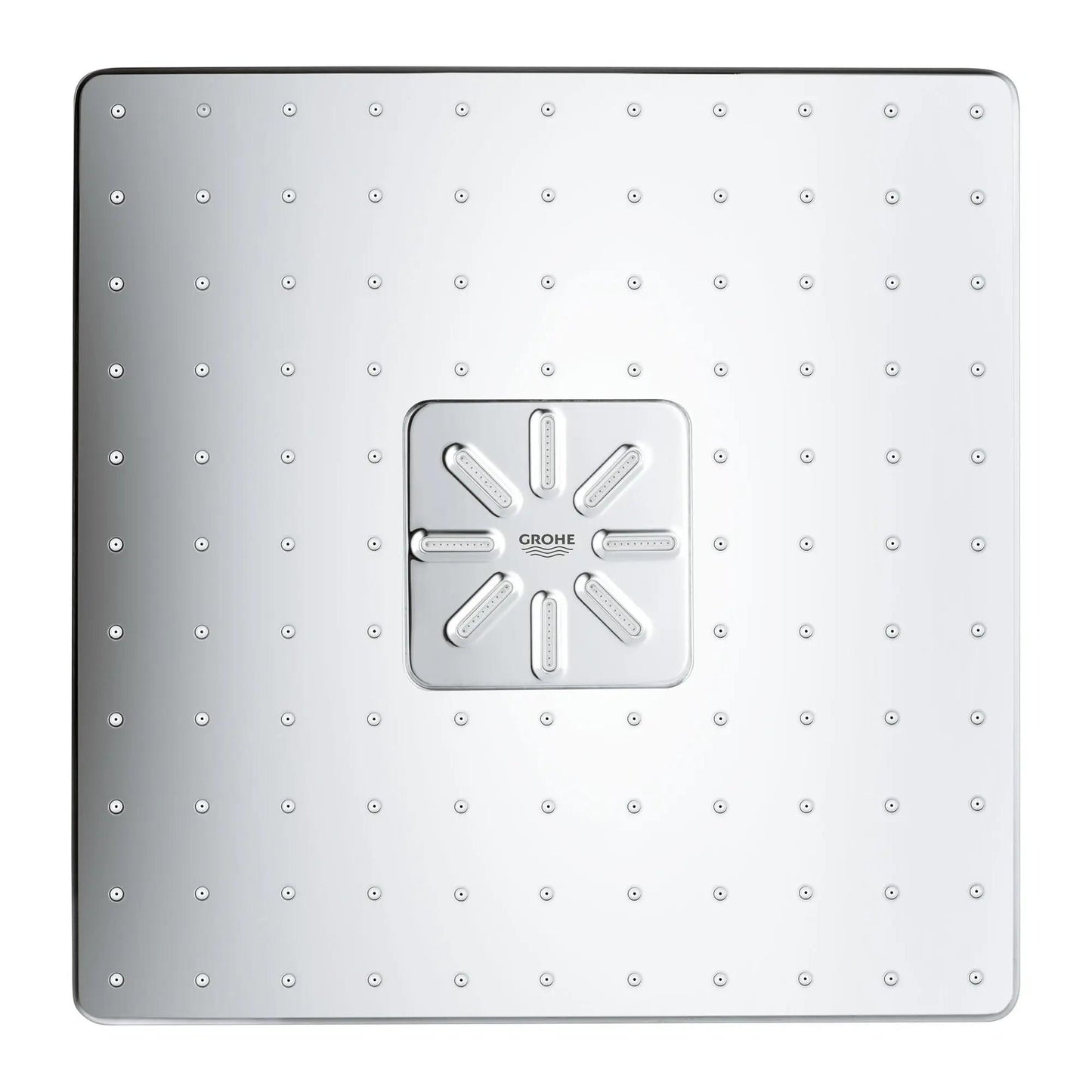 Grohe Rainshower™ 310 SmartConnect 12" 2-Spray 1.75 GPM StarLight Chrome Shower Head With Remote