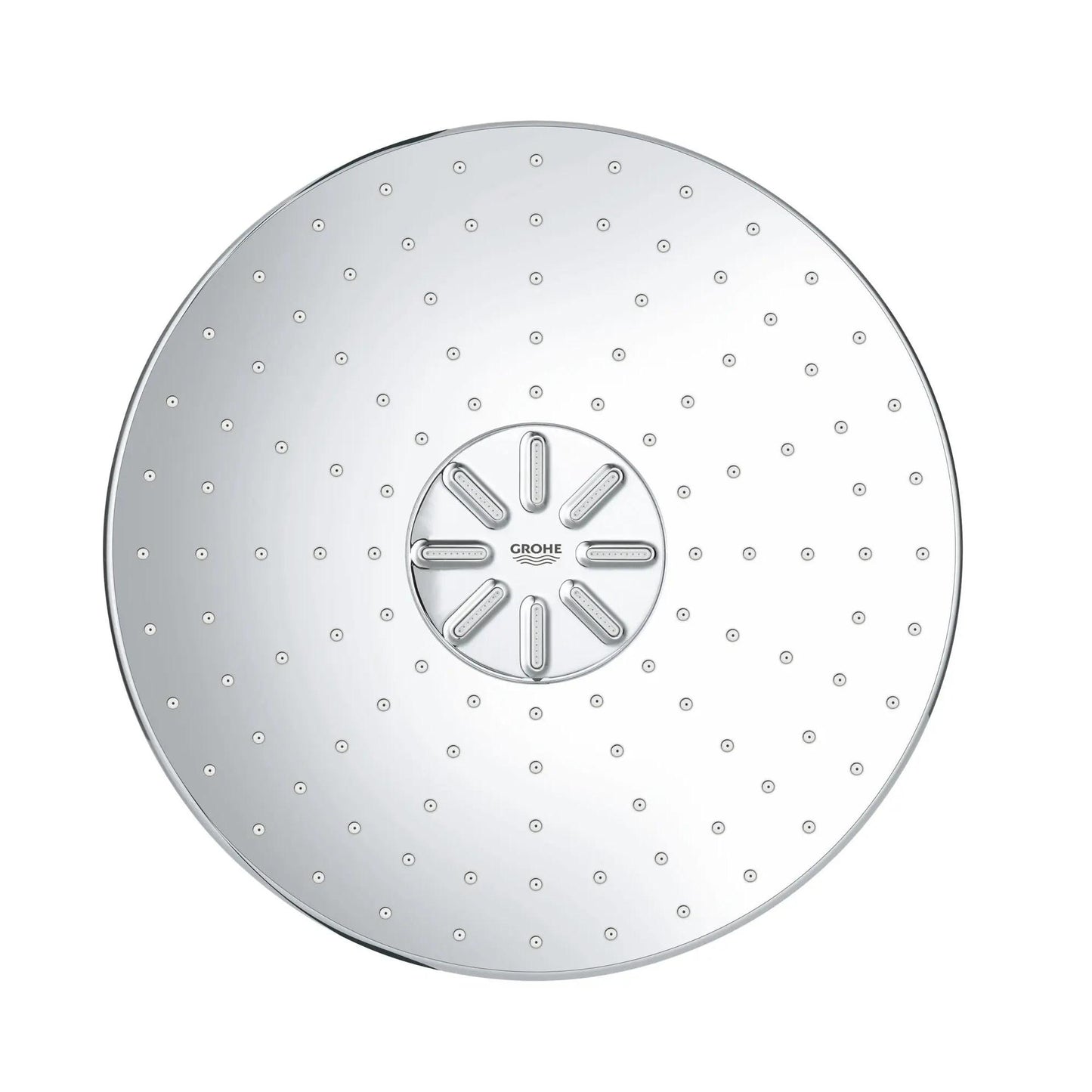 Grohe Rainshower™ 310 Smartconnect 12" 2-Spray 1.75 GPM StarLight Chrome Shower Head With Remote