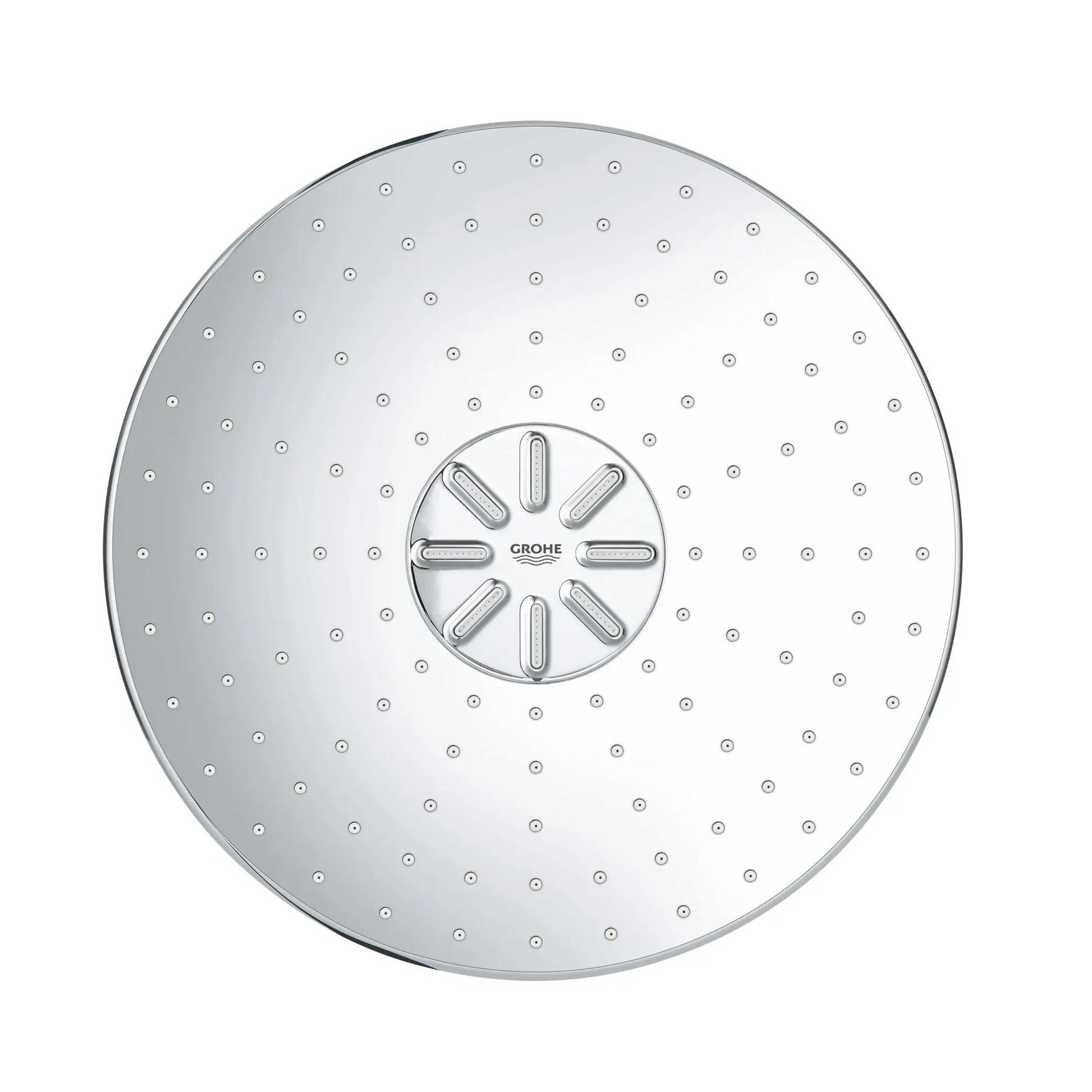 Grohe Rainshower™ 310 Smartconnect 12" 2-Spray 1.75 GPM StarLight Chrome Shower Head With Remote