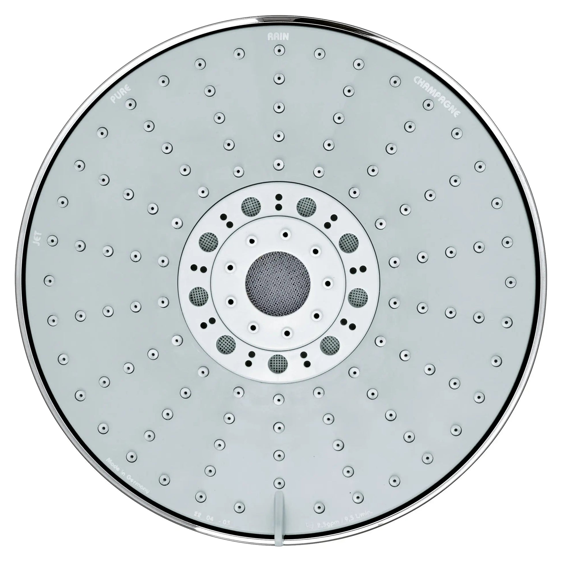 Grohe Rainshower™ 6" 4 Sprays 2.5 GPM StarLight Chrome 160 Shower Head