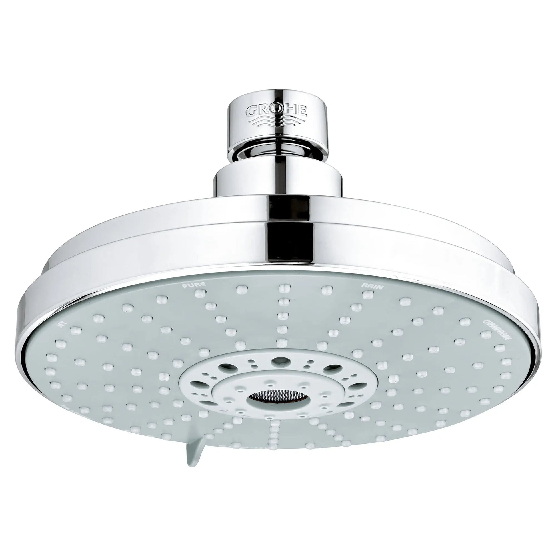 Grohe Rainshower™ 6" 4 Sprays 2.5 GPM StarLight Chrome 160 Shower Head