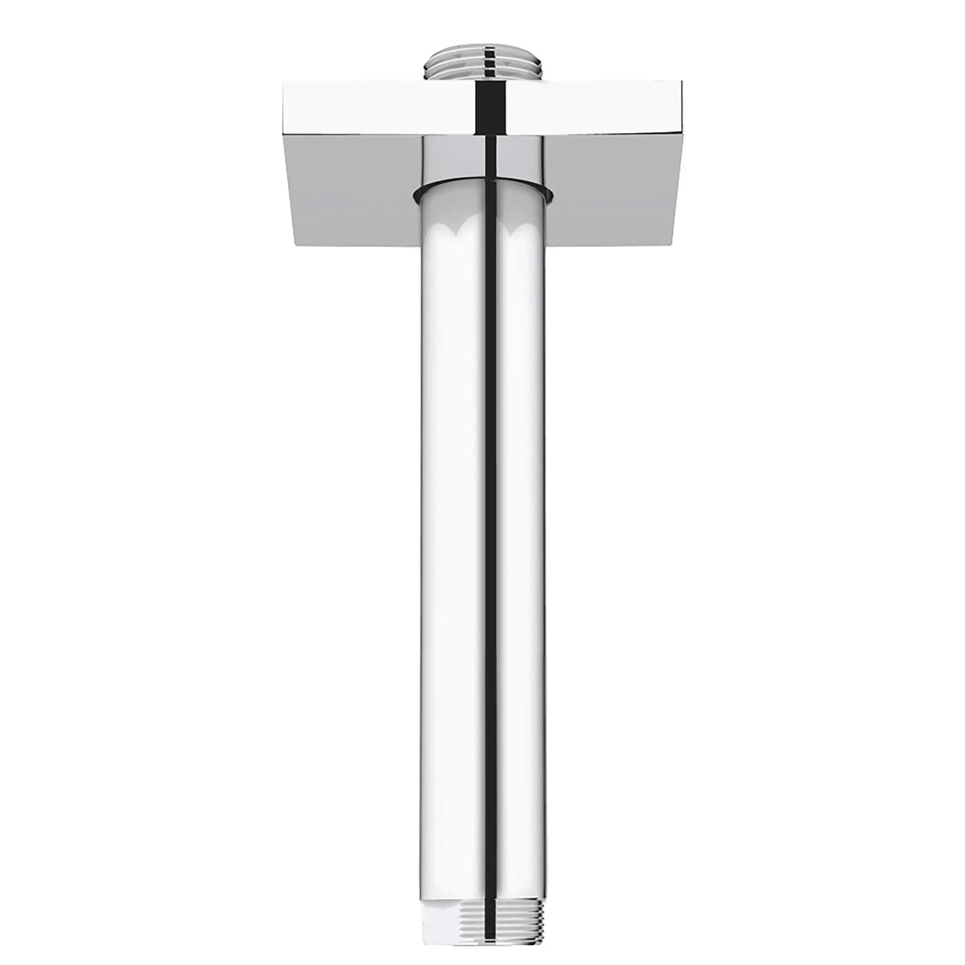 Grohe Rainshower™ 6" StarLight Chrome Ceiling Shower Arm With Square Flange