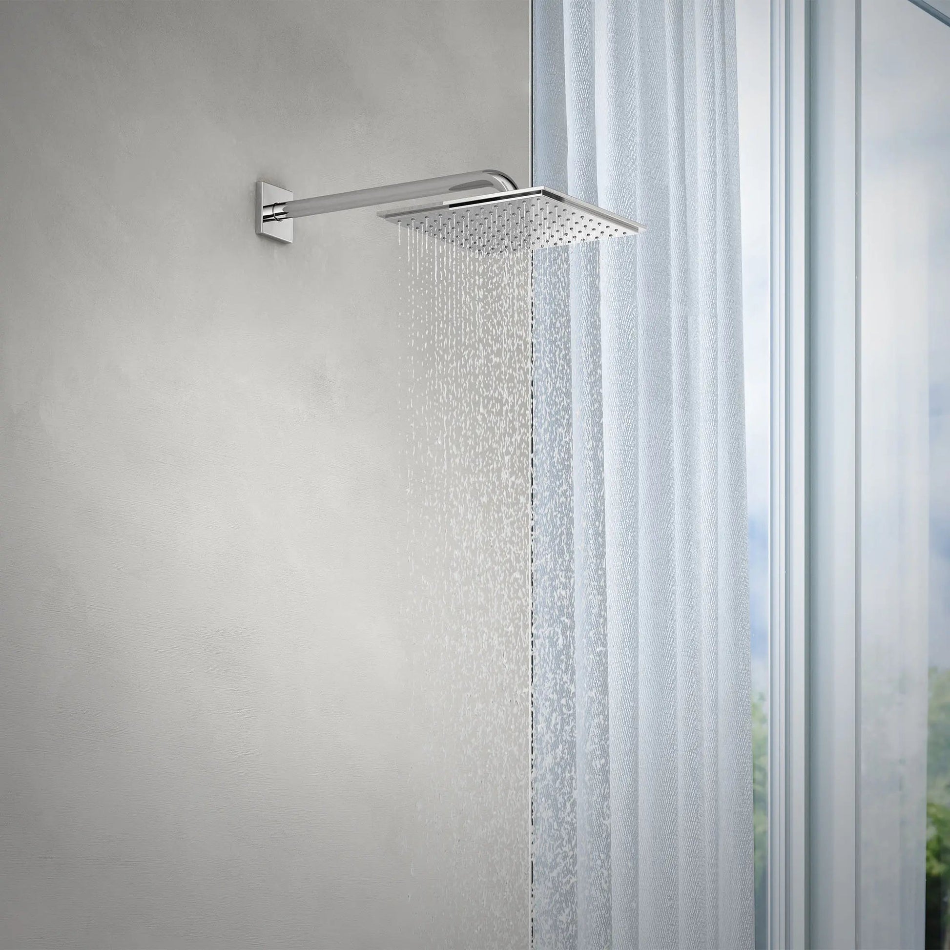 Grohe Rainshower Allure 9" 1-Spray 1.75 GPM StarLight Chrome 230 Shower Head