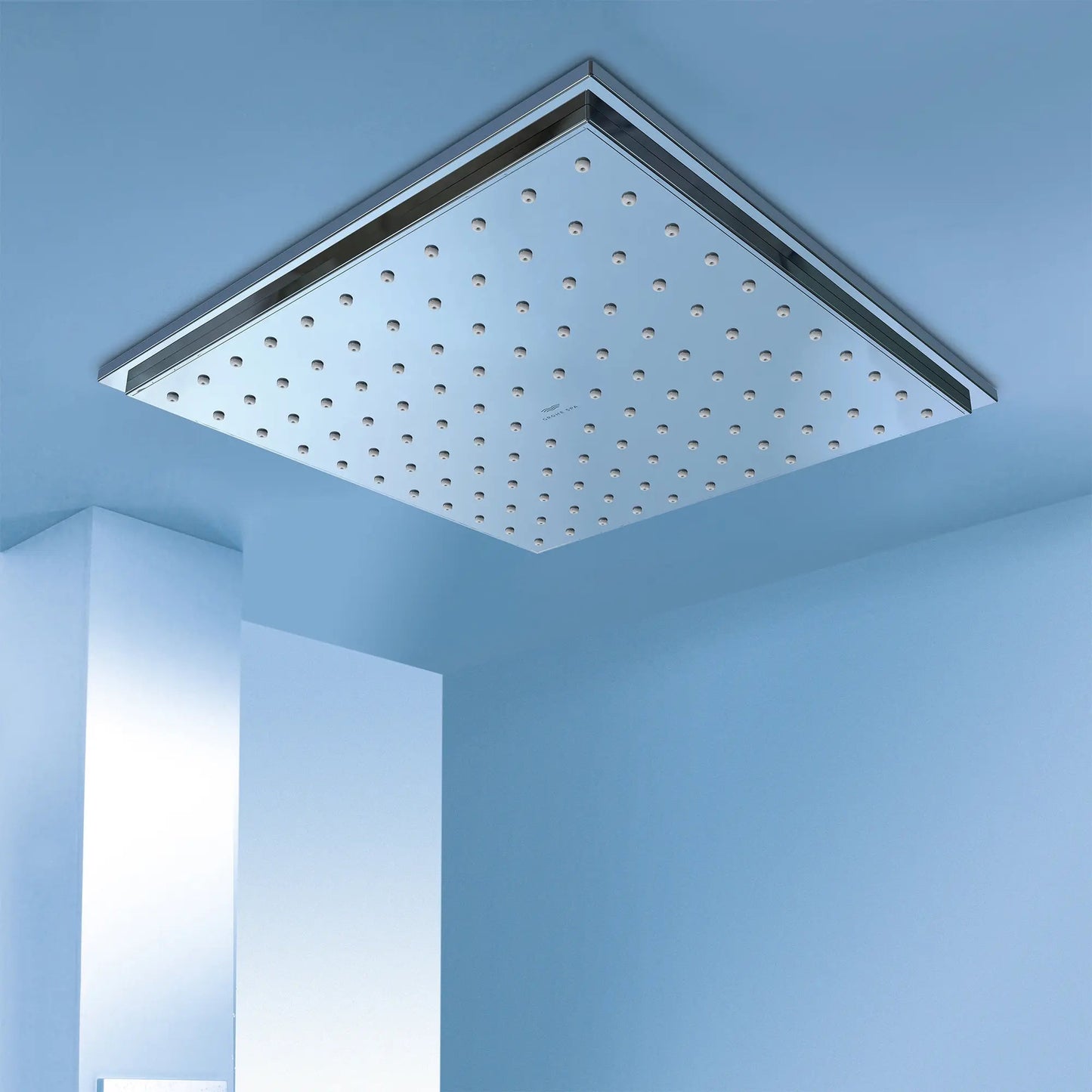Grohe Rainshower Allure 9" 1-Spray StarLight Chrome 230 Ceiling Shower Head